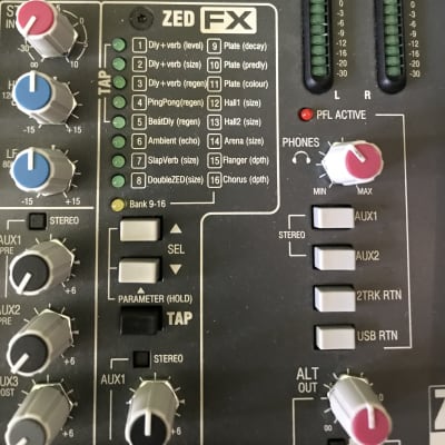 Allen & Heath ZED-22FX 22-Channel Mixer w/ Effects image 2
