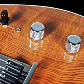 2014 Fender Telecaster Custom Shop Flamed Redwood Double Bound Tele with Ebony Fretboard image 6