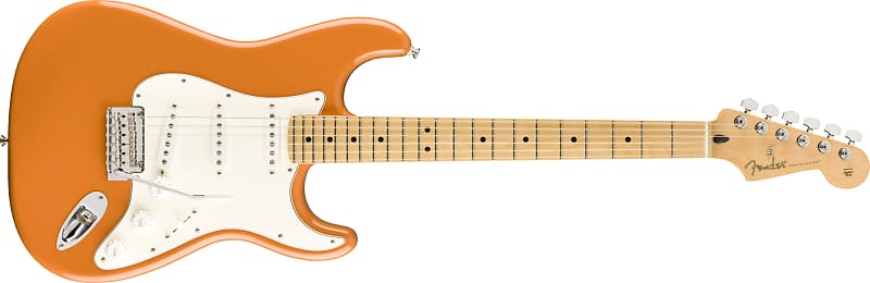 Fender Player Stratocaster Maple Fingerboard Capri Orange image 1