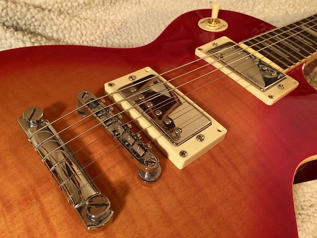 Epiphone Les Paul Standard 1998 Unsung Factory. Cherry burst