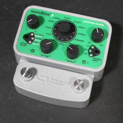 Source Audio Soundblox 2 Dimension Reverb 2010s - Green for sale