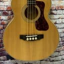 Guild Jumbo Junior Acoustic Electric 4 String Compact Bass Guitar-Blem#G21811320