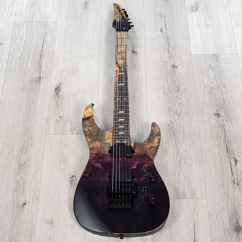 Legator Ninja N6XFR Guitar, Ebony Fretboard, Fishman Fluence
