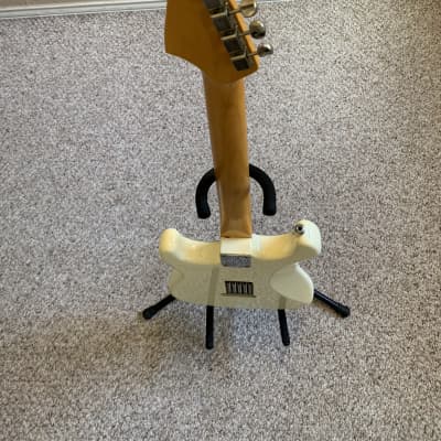 Fender John Mayer Stratocaster 2012  Olympic white/ mint green pick guard image 9