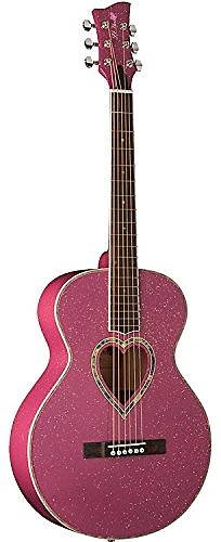 Jay Turser JJC-HRT-PS JJ-Heart Series Acoustic Guitar