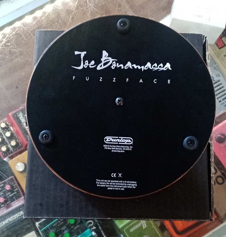 Jim Dunlop Jbf3 Joe Bonamassa Fuzz Face ''2012 Limited
