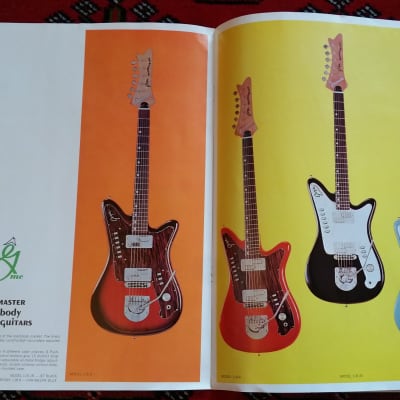 Goya Electric Guitars Catalog + Price list 1966 image 3
