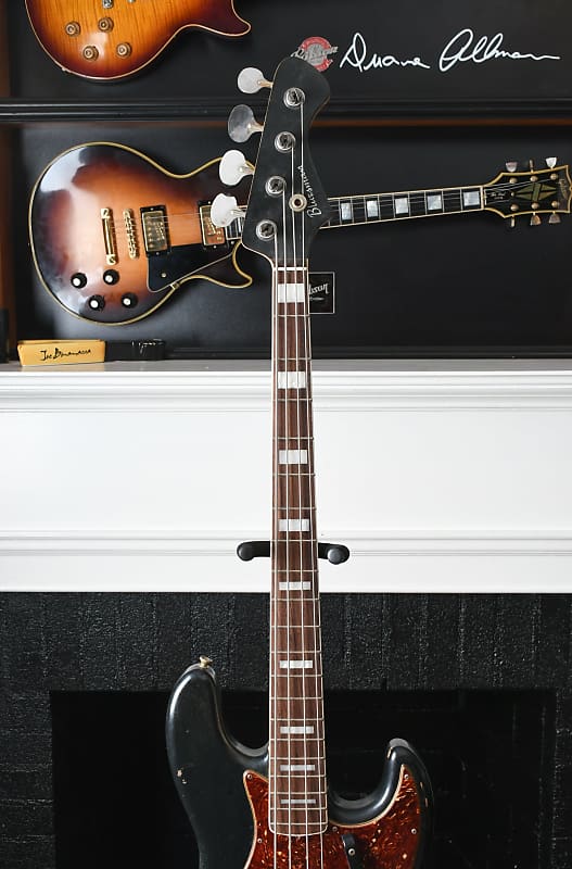 Bluesman Vintage El dorado　ジャズベ　レリック　USA Bluesman Vintage El Dorado Bass Black 2MM w/softcase – Tone