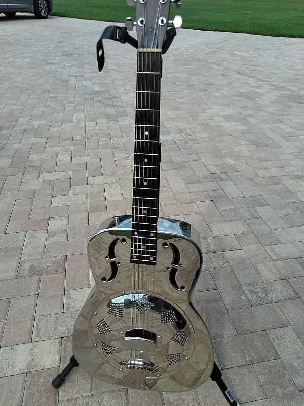 johnson axl-998 鉄リゾネーターギター - アコースティックギター