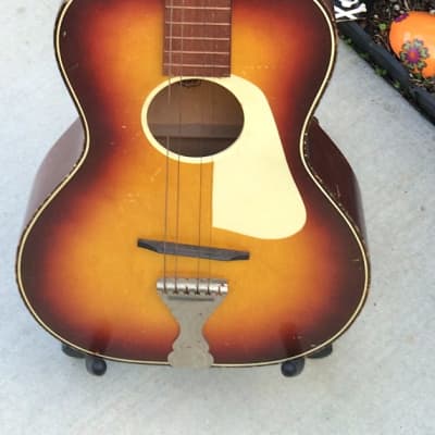 Rare Vintage 1960's USA Made Leban Parlor Guitar for sale