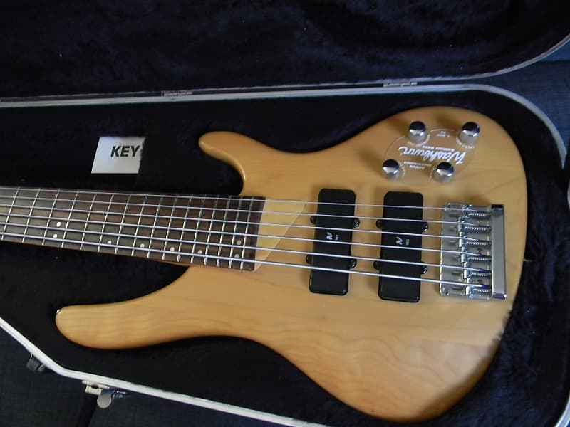 Washburn Bantam Series Xb 600 6 String Bass Natural Lk Reverb