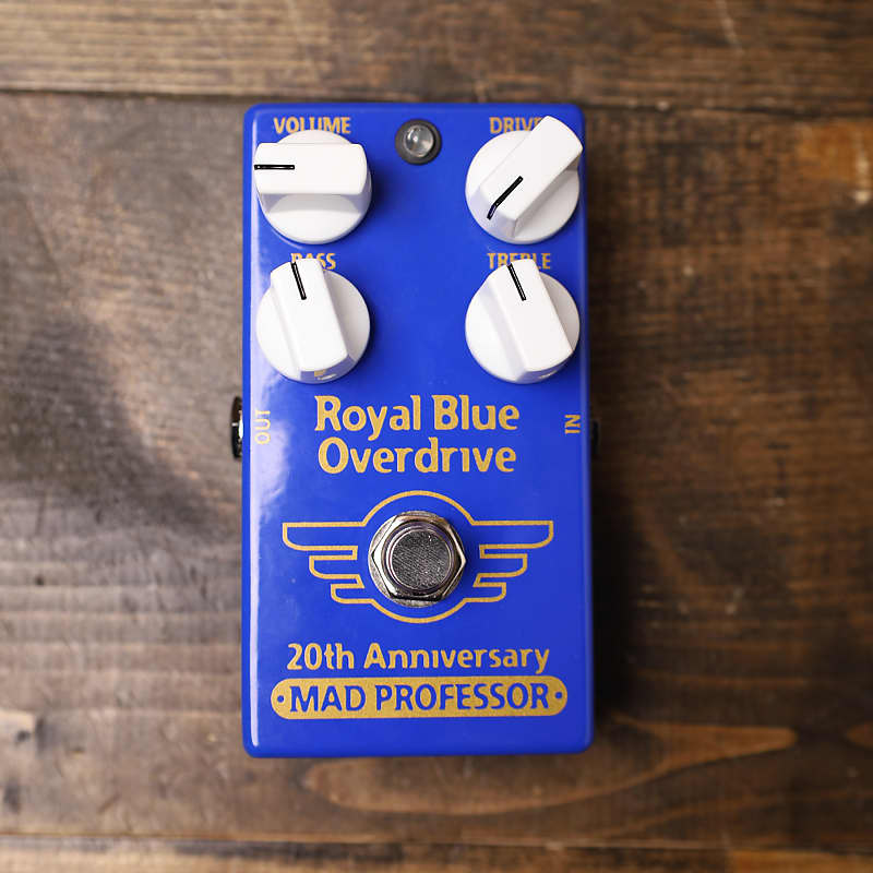 Mad Professor Royal Blue Overdrive 20th Anniversary | Reverb