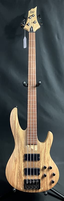 ESP LTD B-204SM Fretless 4-String Bass Spalted Maple | Reverb Canada