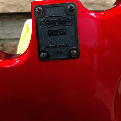 Kramer Focus 3000 1980s Candy Apple Red w/ OSSC image 8