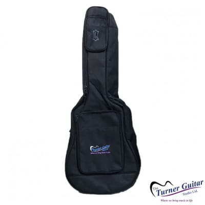Levy's Leathers Padded Acoustic Guitar Gig Bag w/ Turner Guitar Embroidered Logo for sale