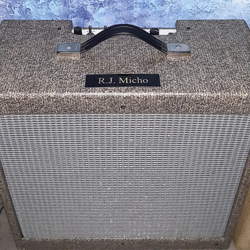 Custom built Harmonica amp only 2 made 1999 Gray Reverb