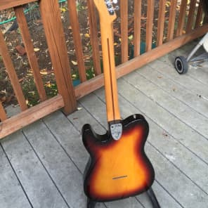 Fender Telecaster Custom 72 reissue MIM sunburst rosewood neck image 11