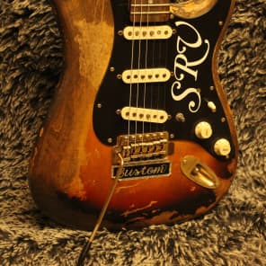Custom Parts built Fender Stevie Ray Vaughan Tribute Guitar + HDSC image 2
