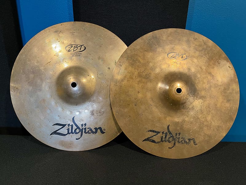 Zildjian ZBT 13" Hi Hat Cymbals Reverb