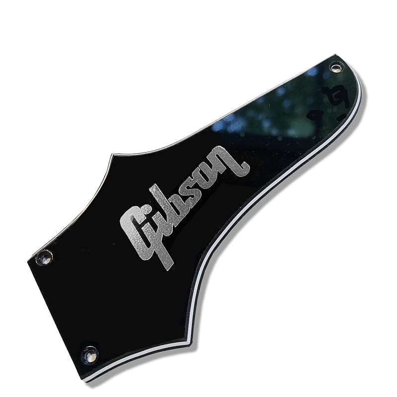 Garygs 3 Ply Black Truss Rod Cover For Epiphone Firebird Reverb 5022