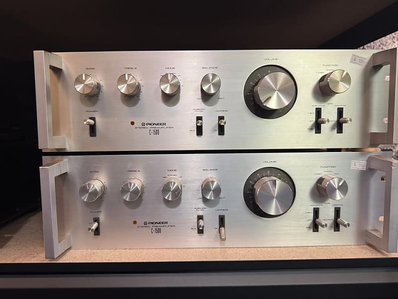 Pioneer C-1500 ステレオプリアンプ Yahoo!オークション -「pioneer c-1500」の落札相場・落札価格