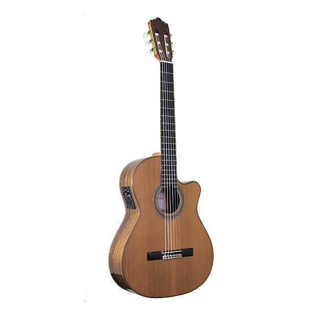 Jose Ramirez 2NCWE Studio Cutaway MIDI Classical Guitar Spruce Top Reverb