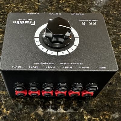Franklin Audio / SS-6 DI ステレオスイッチャー Franklin Audio / SS-6 DI ステレオスイッチャー