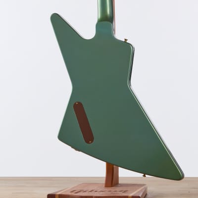 Gibson Custom 1958 Mahogany Explorer, Heavy Antique Pelham Blue | Demo image 4