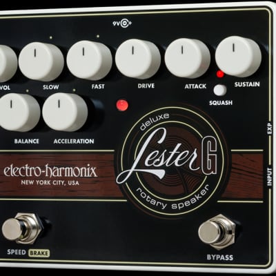 Electro-Harmonix Lester G Deluxe Rotary Speaker Effects Pedal image 1