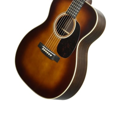 Martin Custom Shop Expert Dealer 000-28 1937 Acoustic Guitar in Ambertone Burst 2593773 image 5