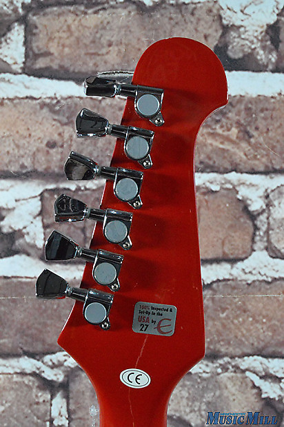 1998 Epiphone Firebird Electric Guitar Cardinal Red | Reverb