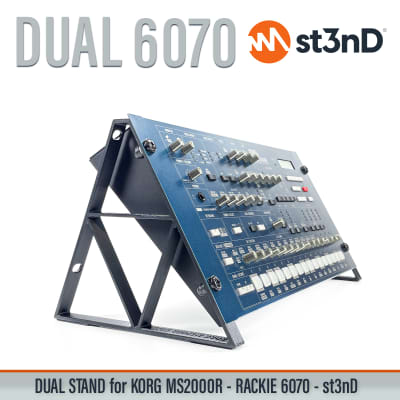 DUAL STAND for KORG MS2000R - RACKIE 6070 - 60° 70°