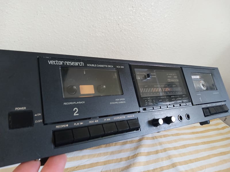 Vector shops Research VCX-350 Dual Double Dubbing Cassette Tape Deck