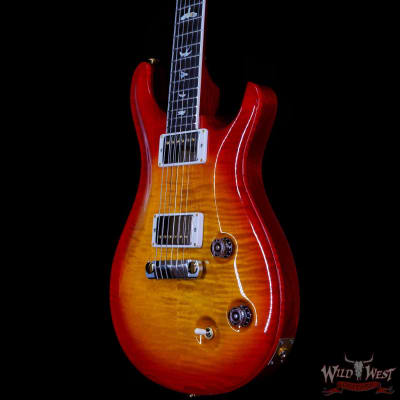 Paul Reed Smith PRS Core McCarty Flame 10 Top East Indian Rosewood Fingerboard Cherry Sunburst image 2