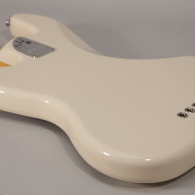 2022 Fender American Professional II Jazz Bass Olympic White w/OHSC image 11