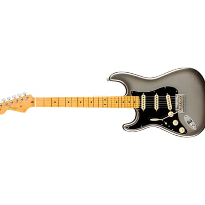 Fender American Professional II Stratocaster LH - Mercury w/ Maple FB image 4