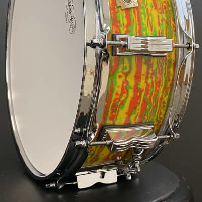 Ludwig 5x14" Classic Maple Snare Drum - Citrus Mod image 5