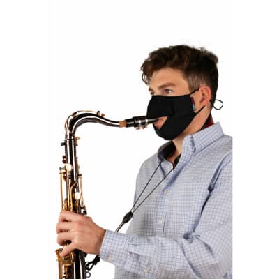 Gator Cases Small-Size Wind Instrument Double-Layer Face Mask - GBOM-SMALLBK image 4