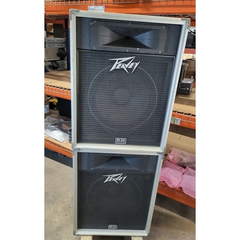 Peavey 115 Black Widow 115 Speaker Pair - Tested - Local Pick Up Only  			