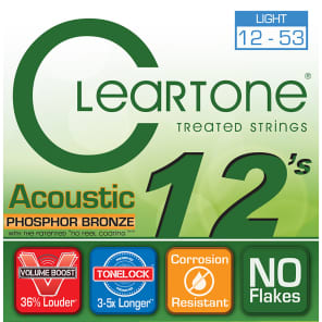 Cleartone Light Phosphor Bronze Acoustic Grand Strings