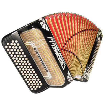 Crucianelli Brevis made in Italy Rare 5 Rows Button Accordion New Straps 2154, Amazing Rich and Powerful sound! image 2