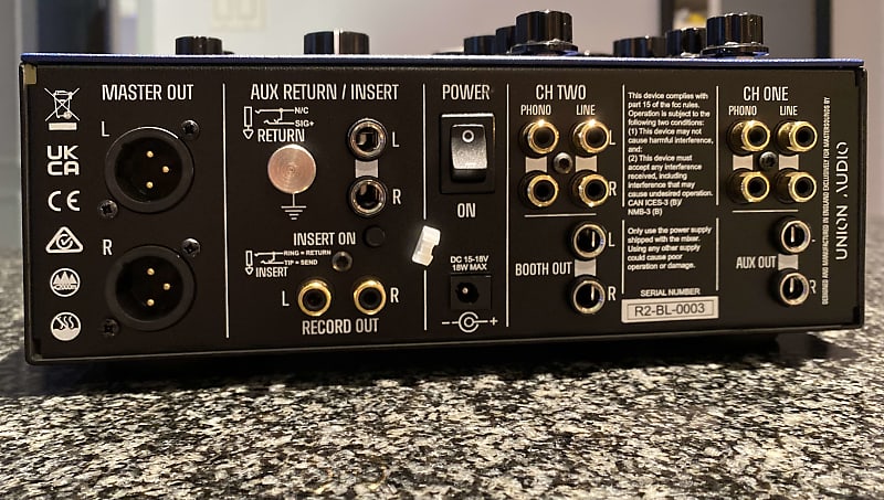 MasterSounds Radius 2 DJ Mixer + FX Unit 2023 - Blue | Reverb MasterSounds Radius 2 DJ Mixer + FX Unit 2023 - Blue | Reverb