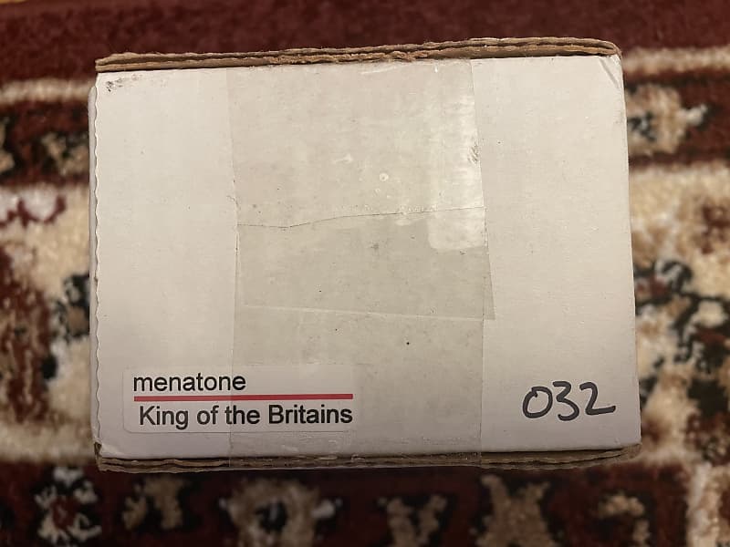 Menatone King Of The Britains Distortion Pedal | Reverb Menatone King Of The Britains Distortion Pedal | Reverb