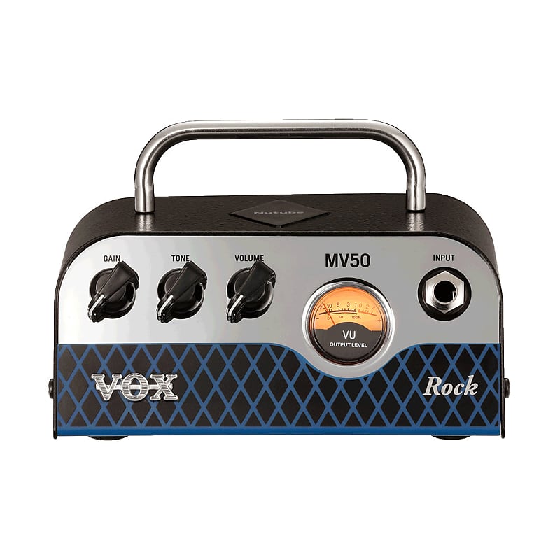 Vox MV50CR 50W Valve NuTube Mini Head Single Channel Amplifier - Classic Rock image 1