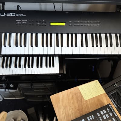 Roland U-20 61-Key RS-PCM Synthesizer 1989 - 1992 - Black