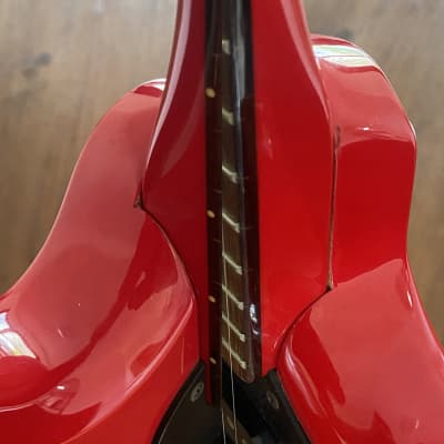 Aria Pro II Guitar, RS Wildcat, HSS SUPER STRAT, Red, MIJ, 1986, image 6