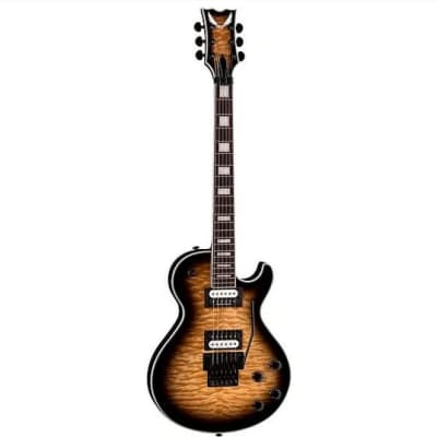 Dean Dean Thoroughbred Select Floyd Quilted Maple,Natural Black Burst, B-Stock image 11