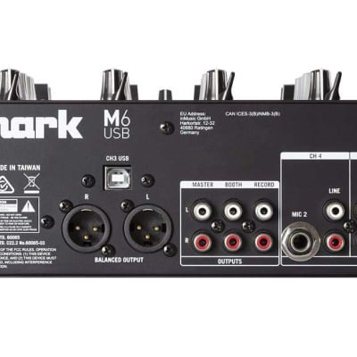 【動作品】Numark M6 USB dj ミキサー 製品情報：M6 USB：Numark