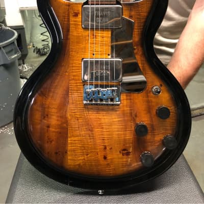 Travis Bean TB1000A Custom Built For Jerry Garcia 1979 Sunburst over flamed Koa image 10