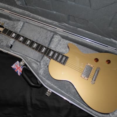Cream T Pickups  Guitars Aurora Custom BFGT1PS LIMITED EDITION Aztek Gold TopーBackplate Signed By Bil image 1